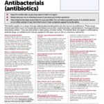 Antibacterials (Antibiotics)
