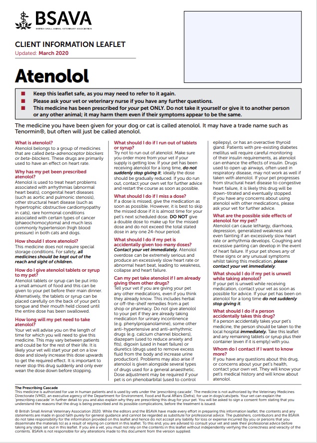 Atenolol