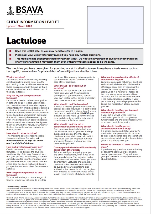 Lactulose