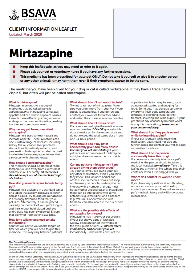 Mirtazapine