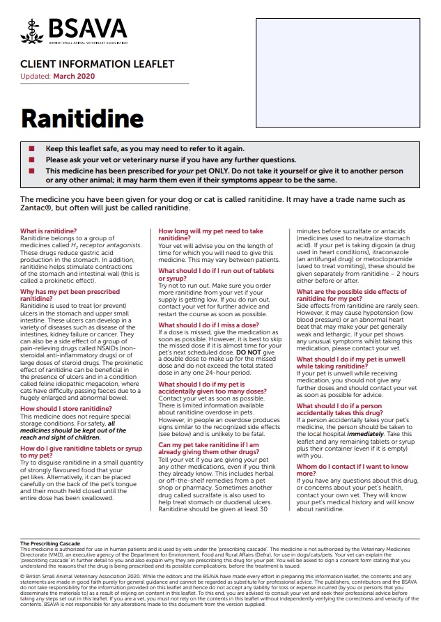 Ranitidine