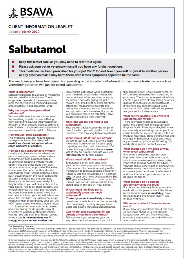 Salbutamol