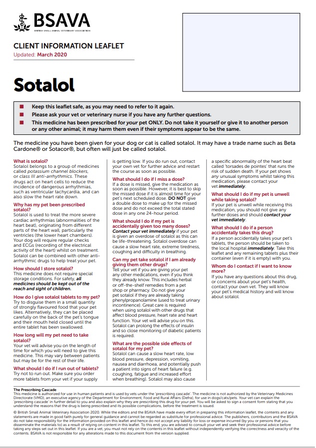 Sotalol